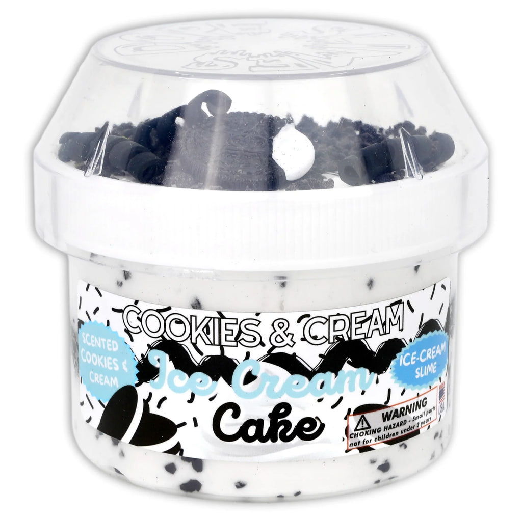 Cookies & Cream Ice Cream Cake Slime 🍪🫧