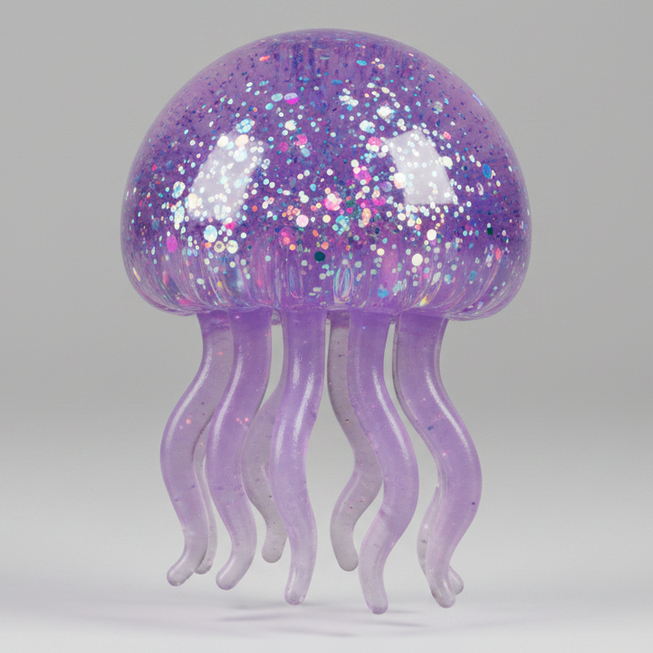 Purple Jellyfish Squishy 💜🪦