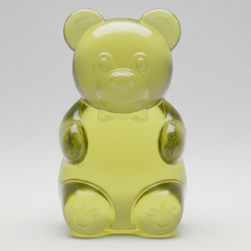 Yellow Gummy Bear Squishy 💛🐻