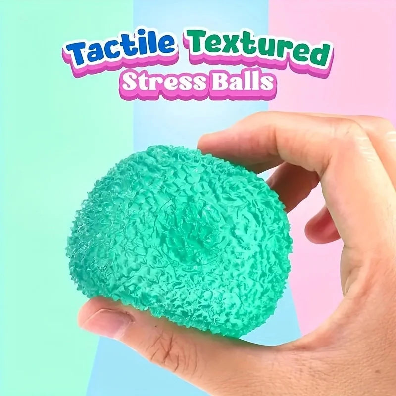 Multicolor Texture Ice Ball Squishy 🌈🧭