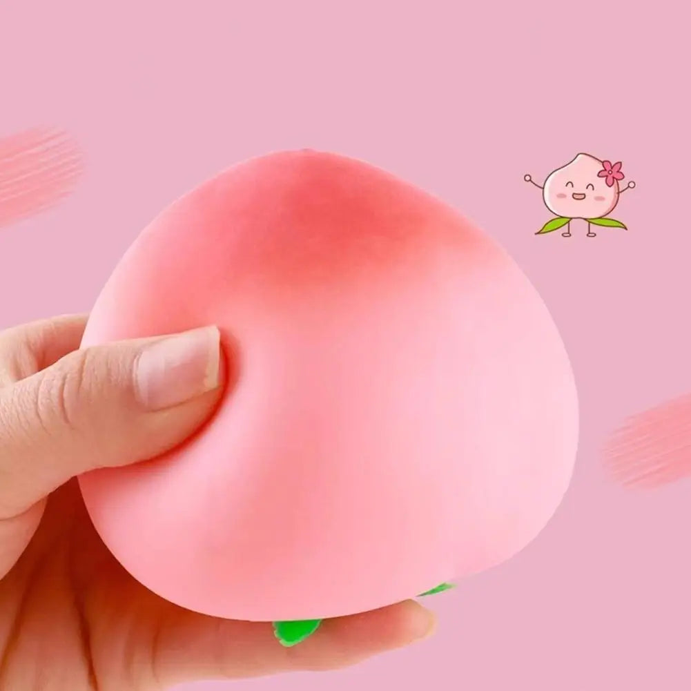Peach Squishy Toy 🍑✨