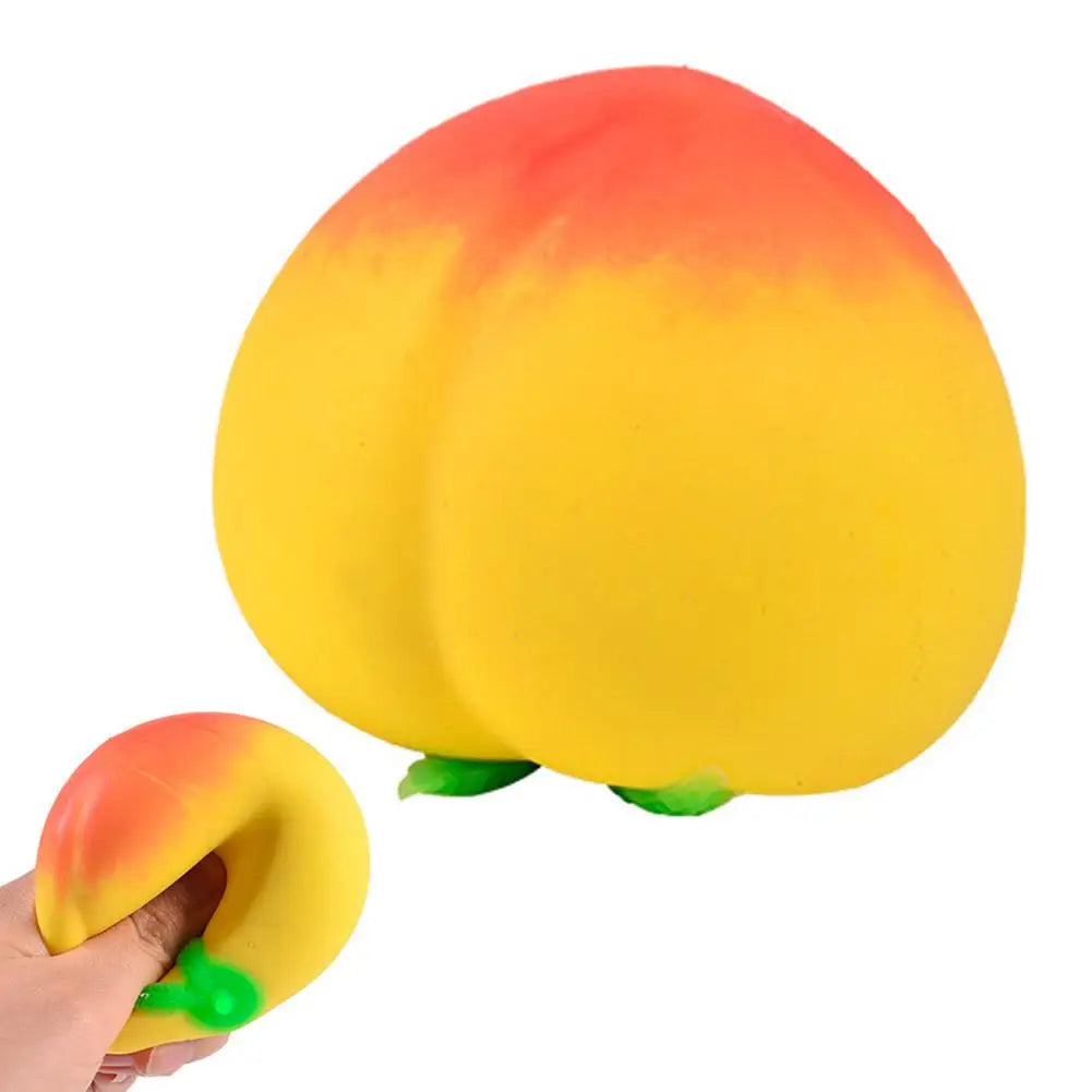 Peach Squishy Toy 🍑✨