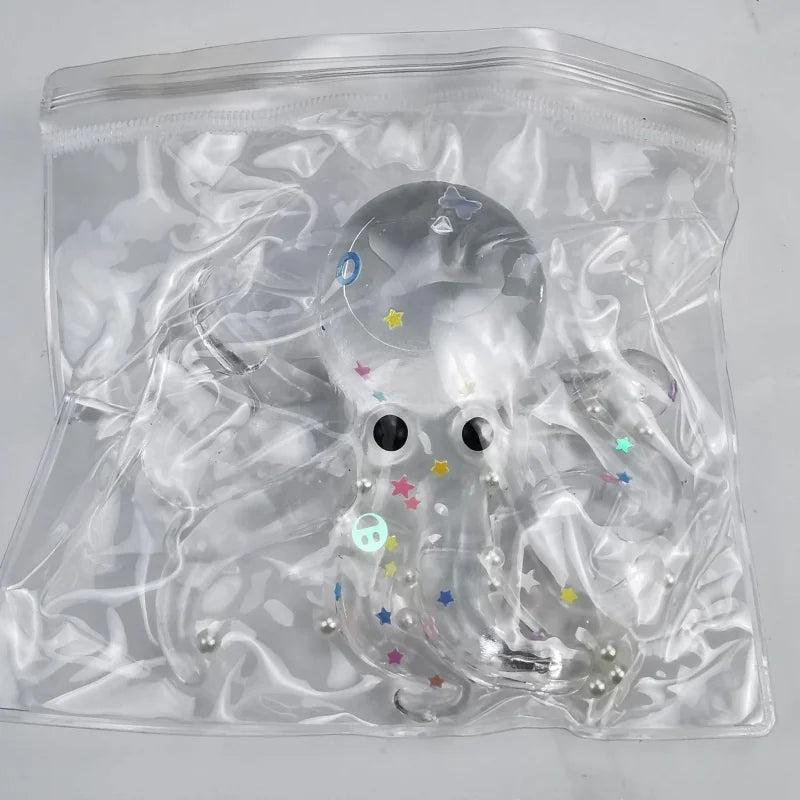 Glitter Octopus Taba Squishy 💙✨