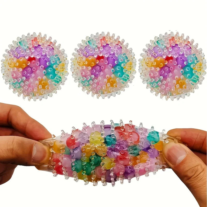 Rainbow Water Bead Squish Ball 🌈💧
