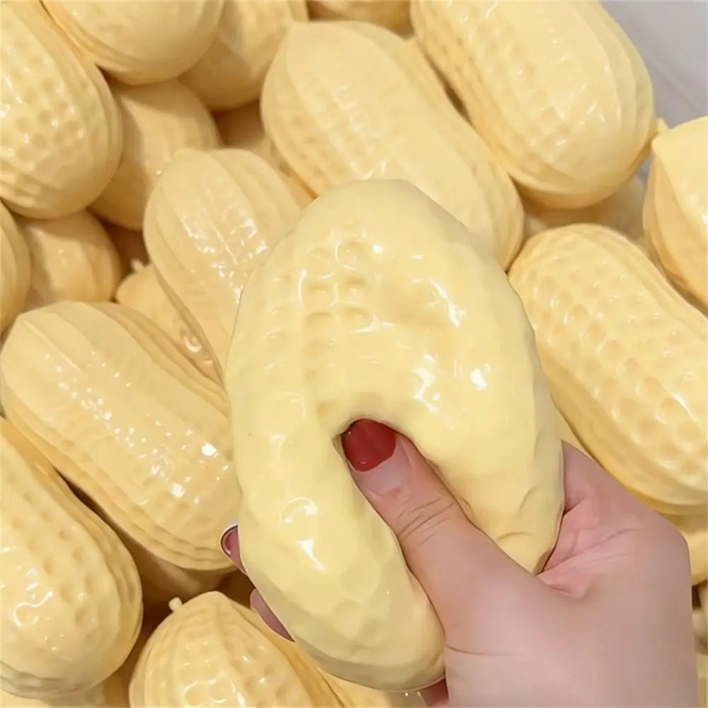 Peanut Squishy Stress Toy 🥜✨