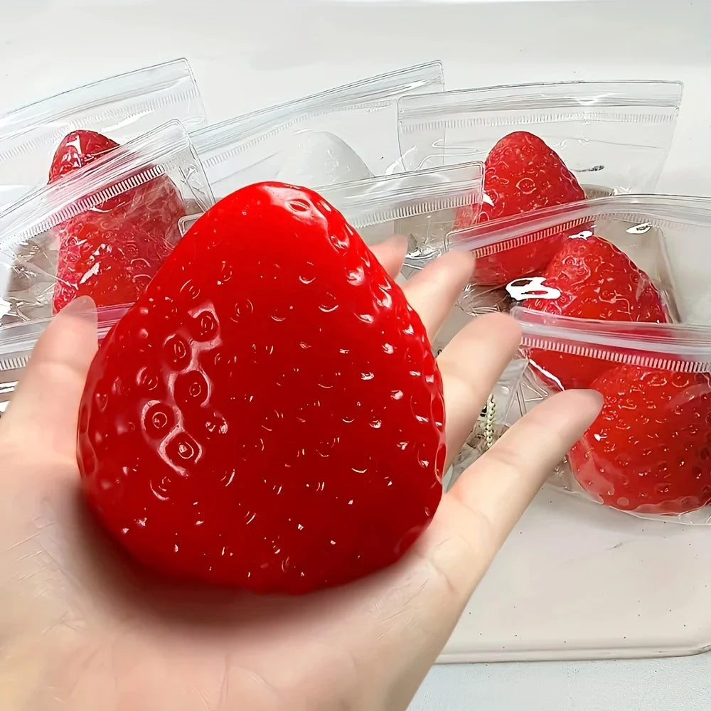 Big Strawberry Squishy 🍓✨