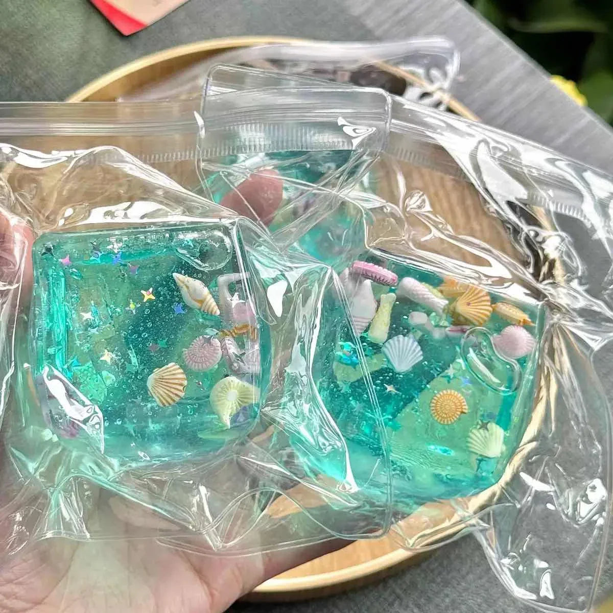Ocean Block Stress Balls 🌊🟦