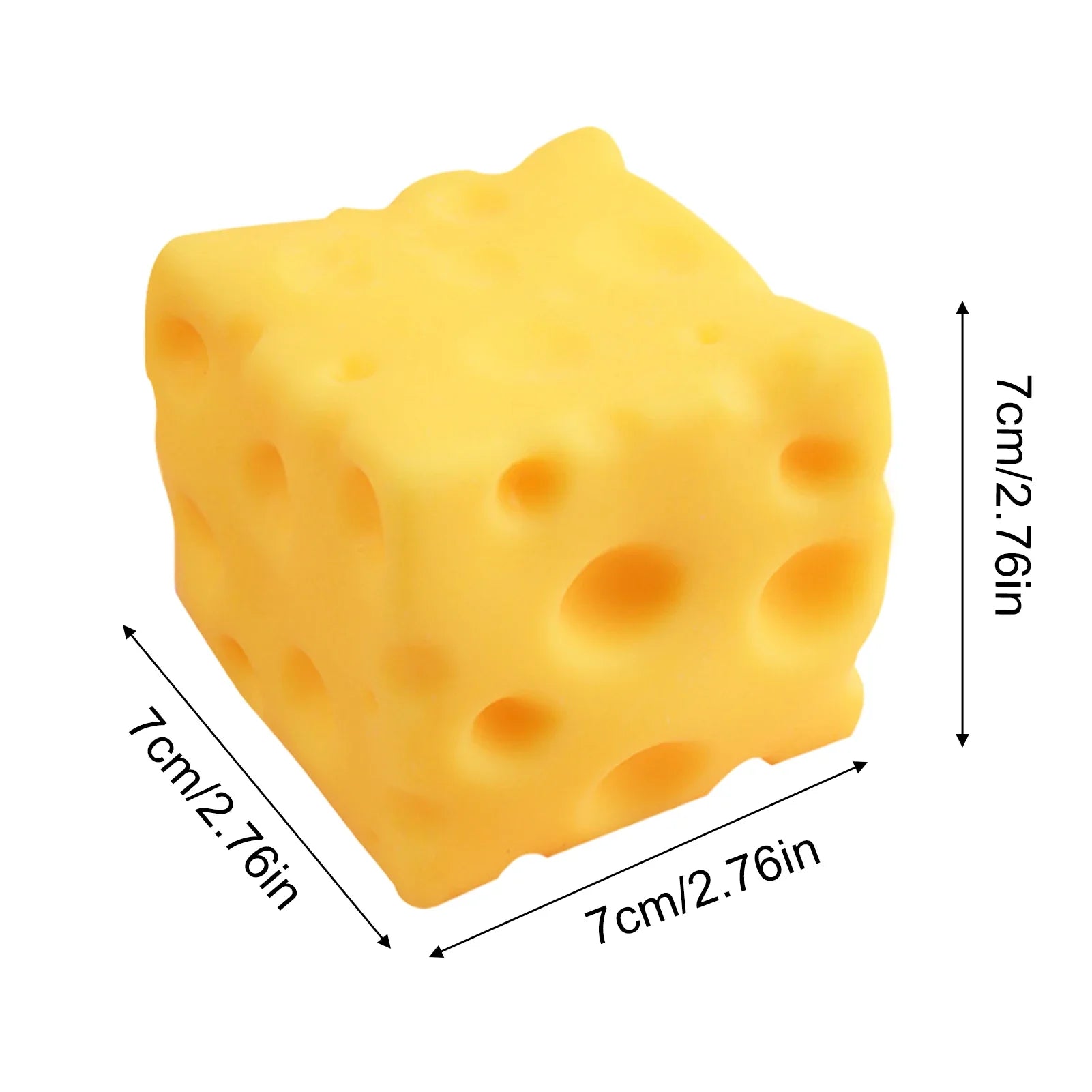 Cheese Cube Squishy 🧀✨