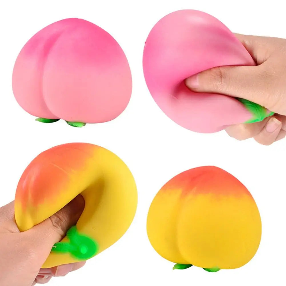 Peach Squishy Toy 🍑✨
