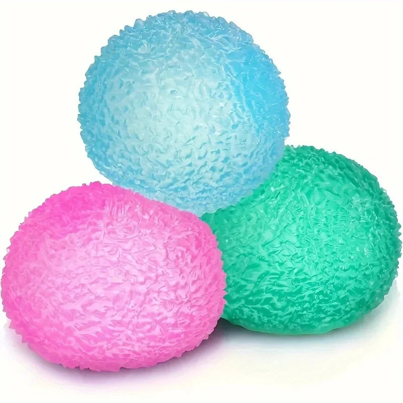 Multicolor Texture Ice Ball Squishy 🌈🧭