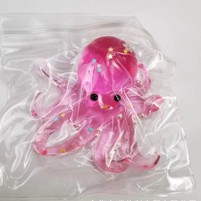 Glitter Octopus Taba Squishy 💙✨