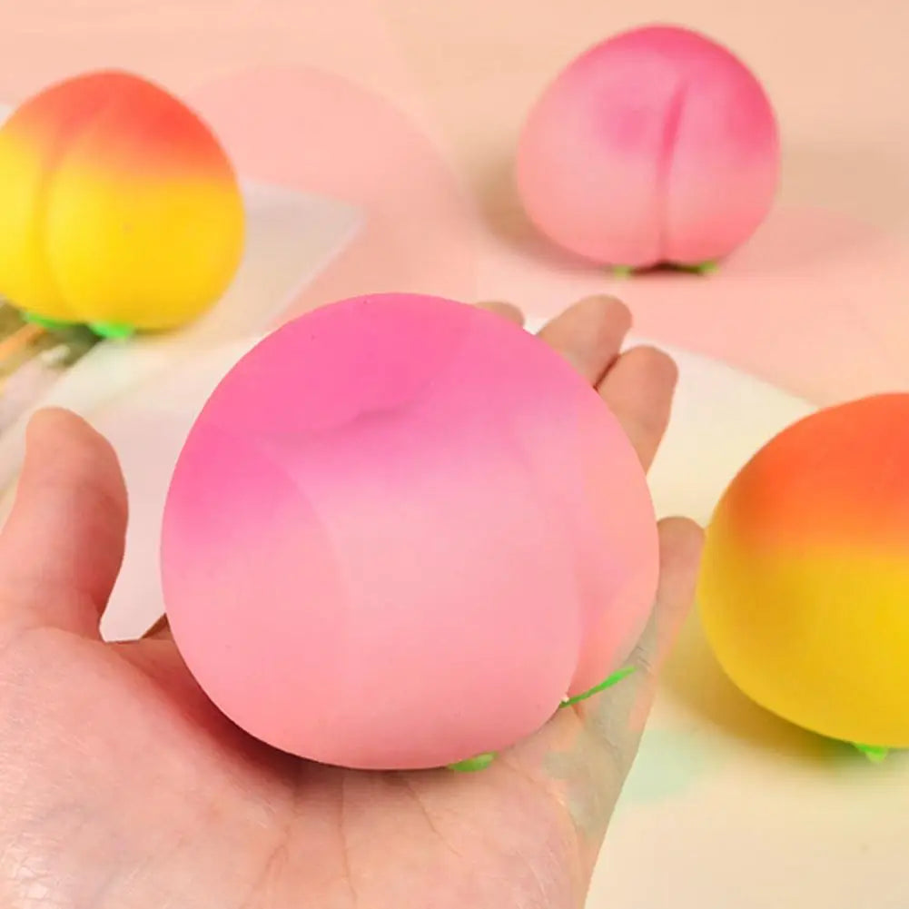 Peach Squishy Toy 🍑✨