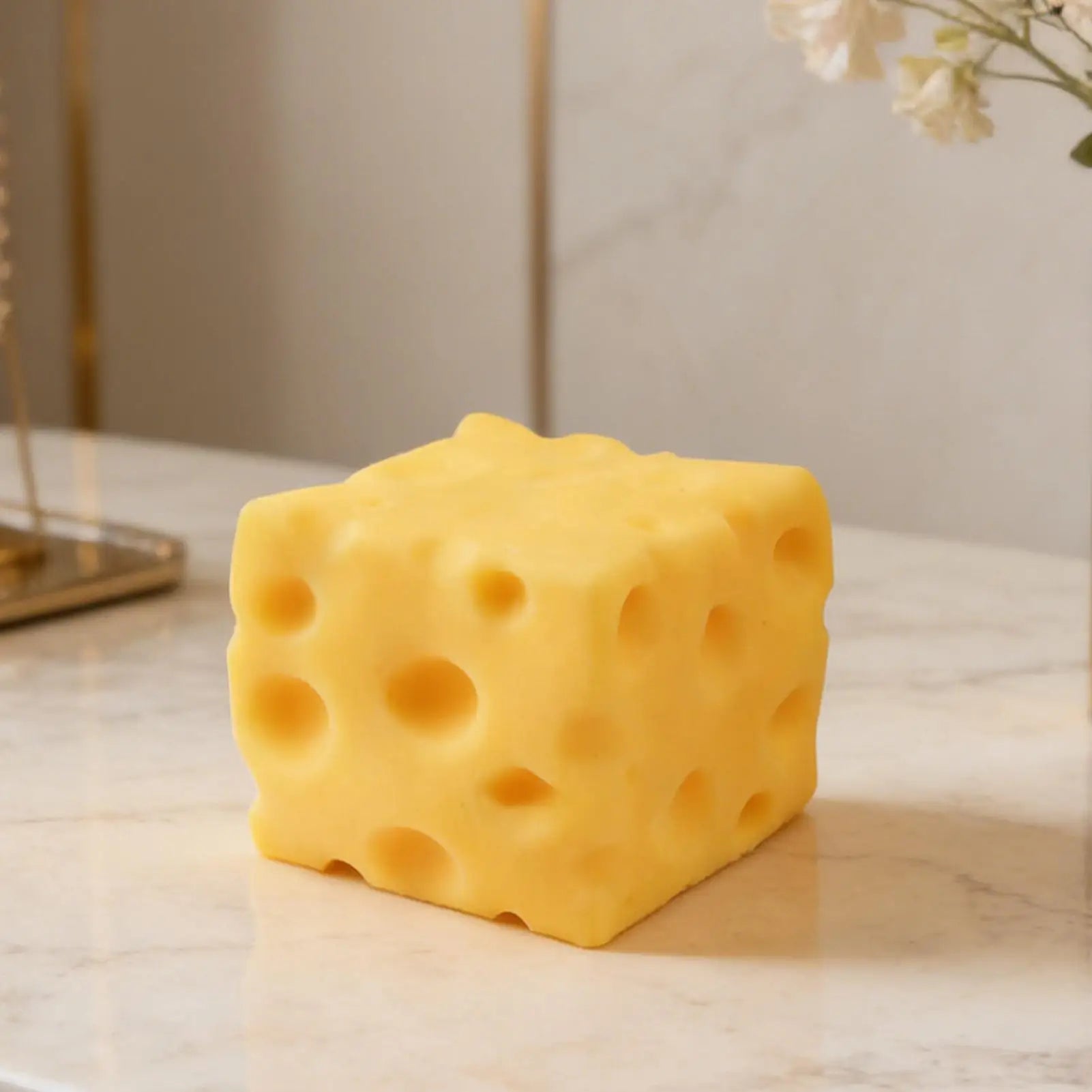 Cheese Cube Squishy 🧀✨