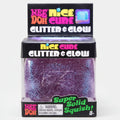 Nee-Doh Glitter & Glow Nice Cube: Purple 💜✨