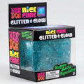 Nee-Doh Glitter & Glow Nice Cube: Blue 💙✨