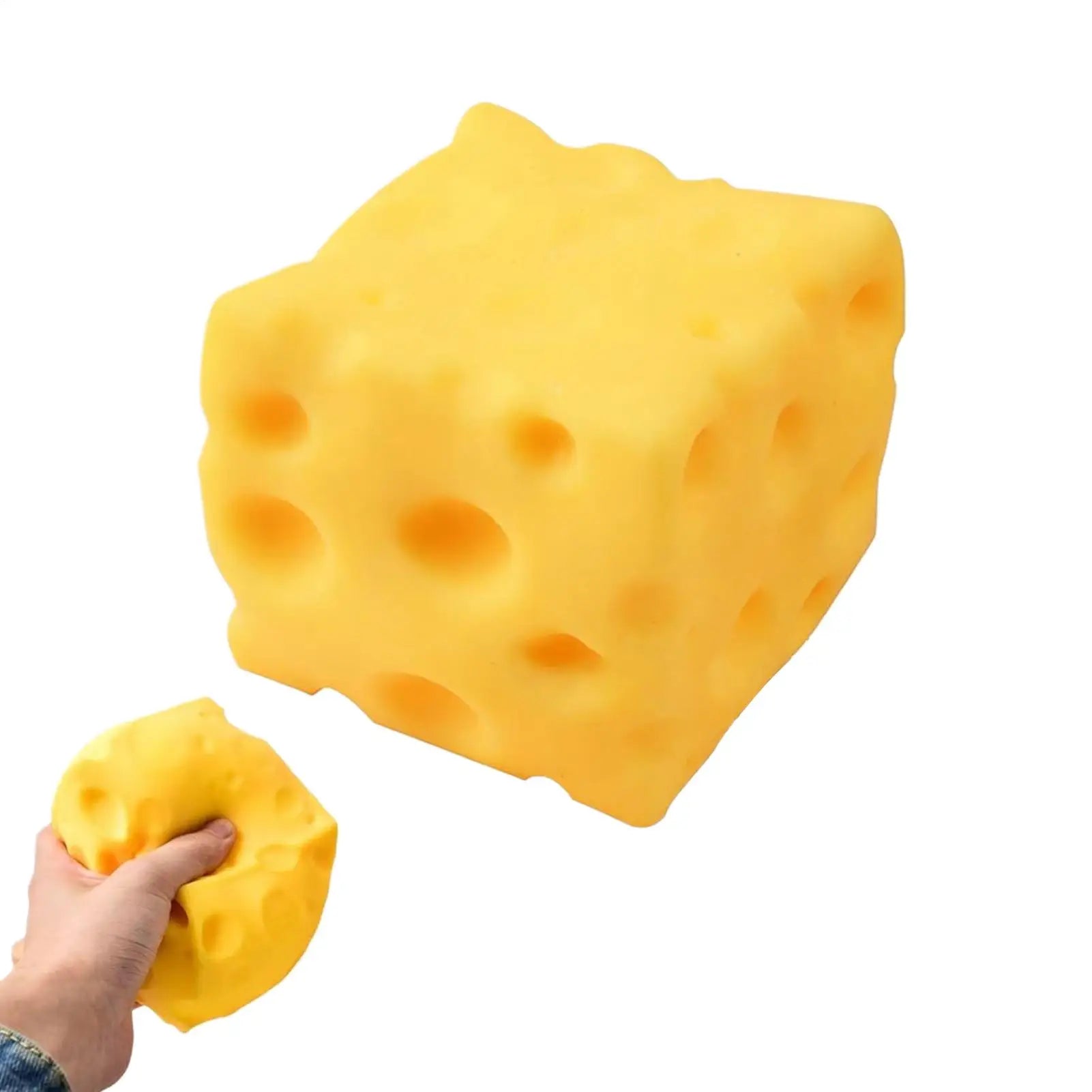 Cheese Cube Squishy 🧀✨