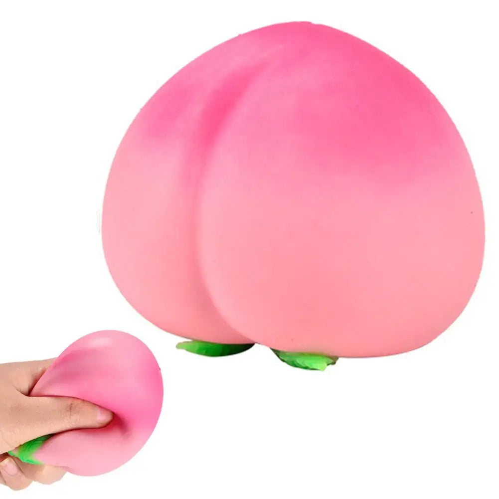 Peach Squishy Toy 🍑✨