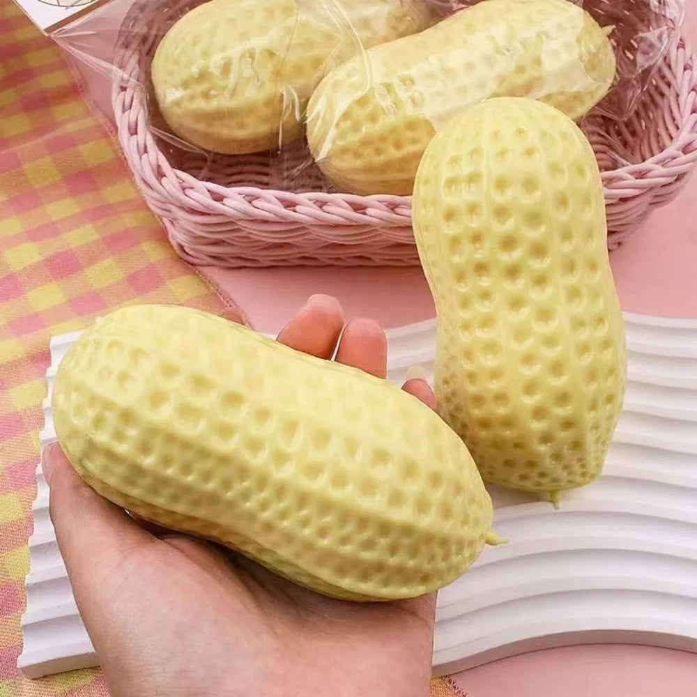 Peanut Squishy Stress Toy 🥜✨