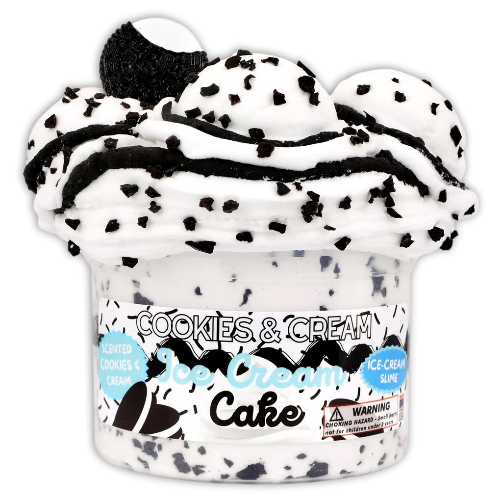 Cookies & Cream Ice Cream Cake Slime 🍪🫧