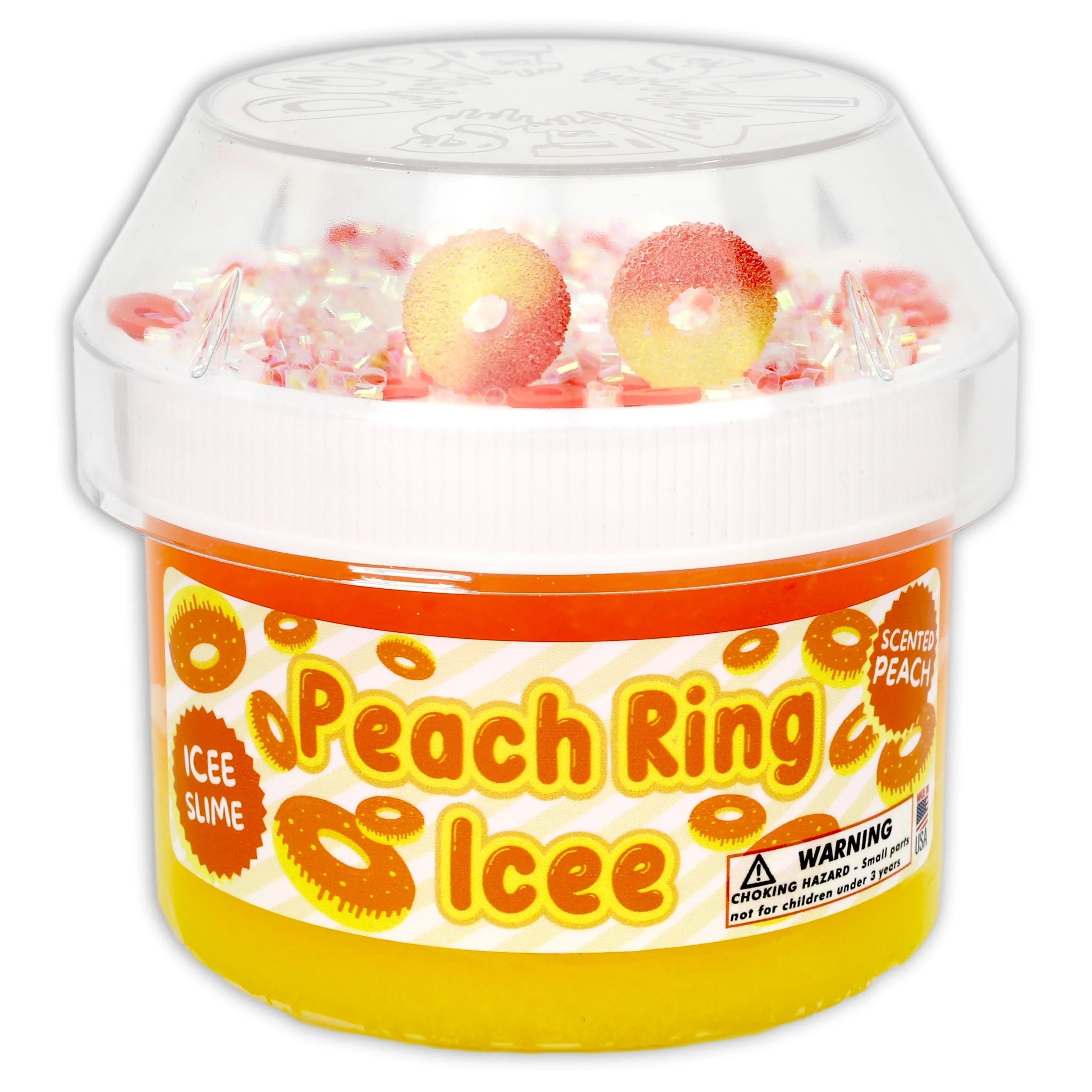 Peach Ring Icee Dope Slime 🍑🧡