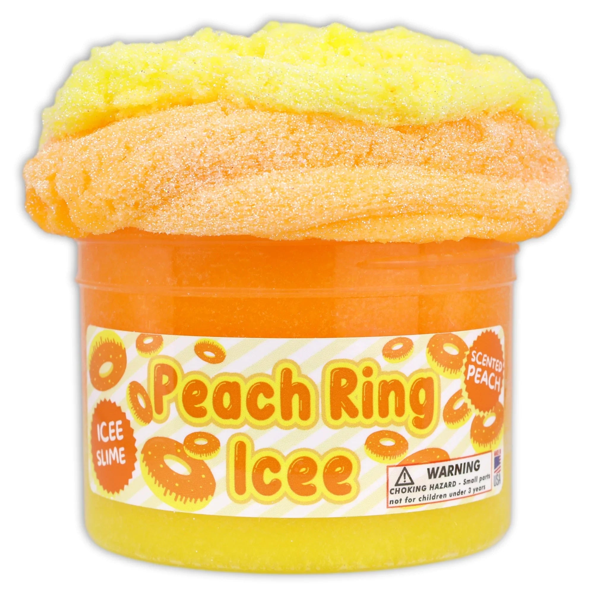 Peach Ring Icee Dope Slime 🍑🧡