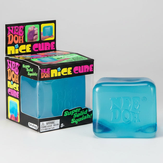 Nee-Doh Nice Cube Super Solid: Blue 💙🟦